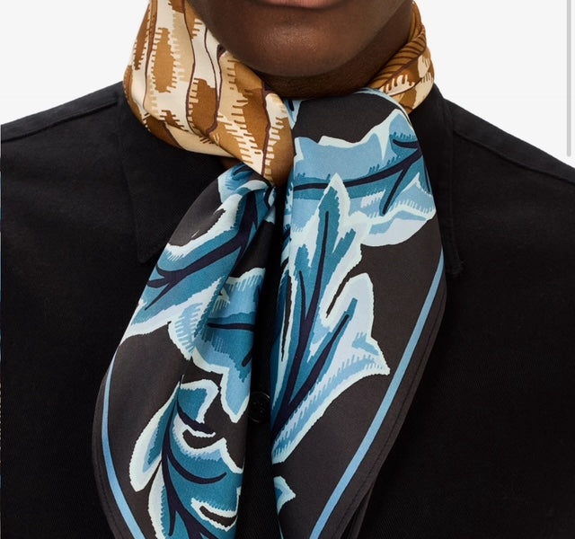 Inoui Editions - Silk Leonard Bleu