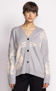 Pink Martini - Klara Sweater Light Gray