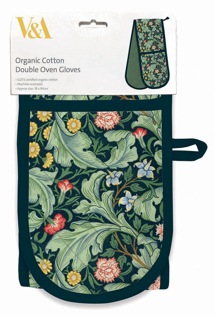 Museums & Galleries - Liecester Wallpaper Double Oven Mitt