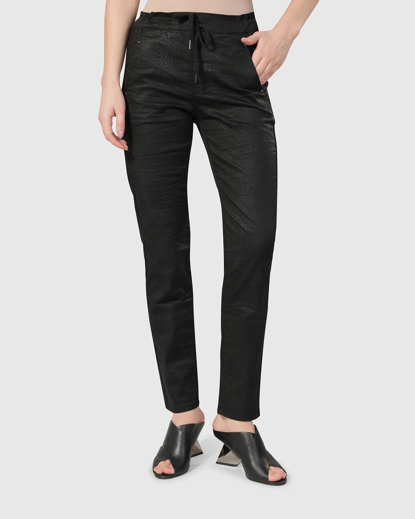 Alembika - Iconic Pant Black Snake