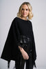 Mauritius - Paige Suede Fringe Poncho
