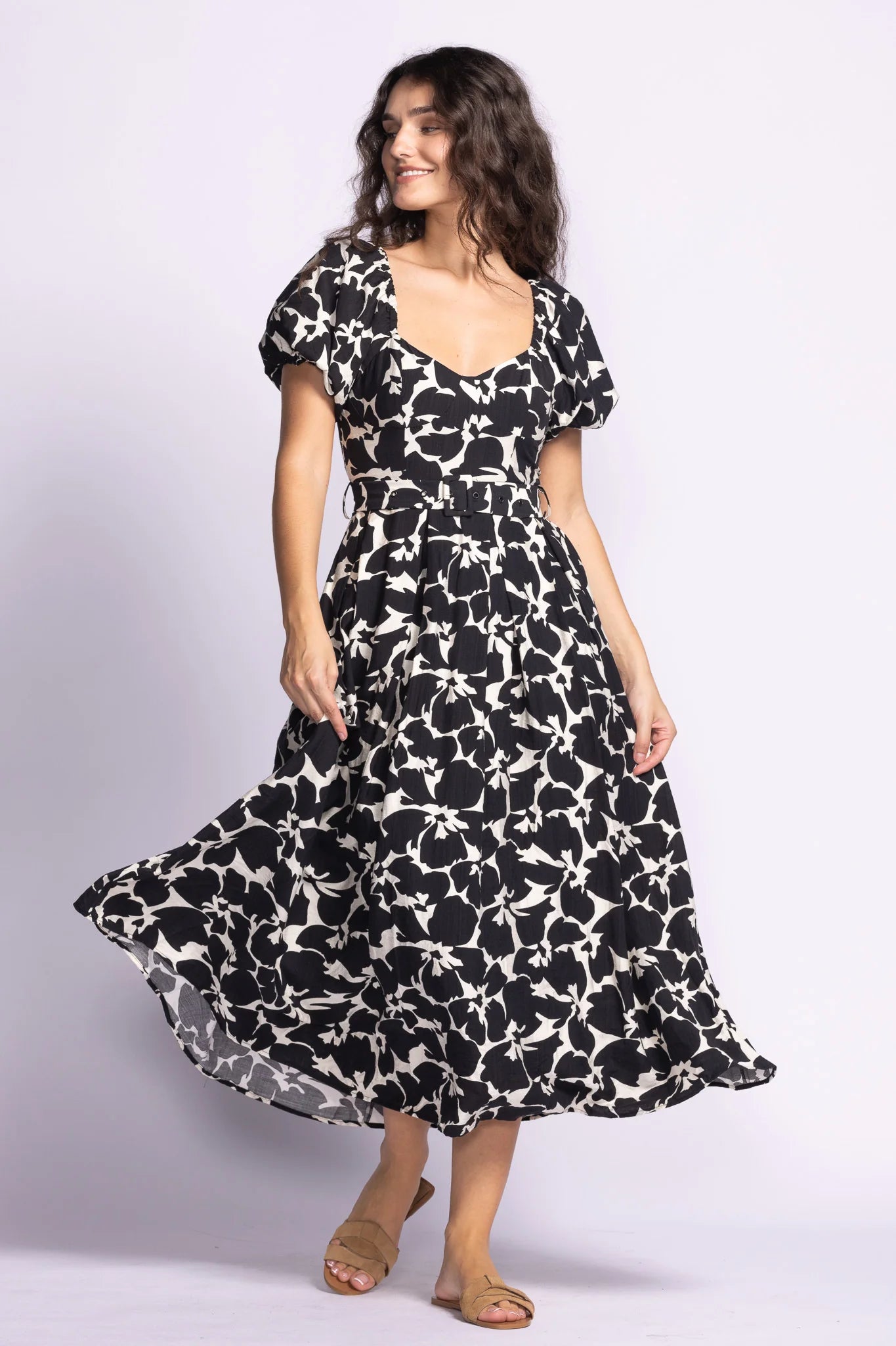 pink martini dress Pink Martini Scalloped Detail Dress Everyday Chic Boutique