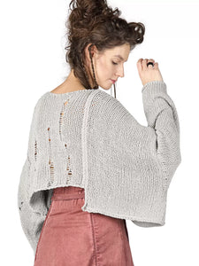 Studio B3 - Shina Crop Sweater Dust