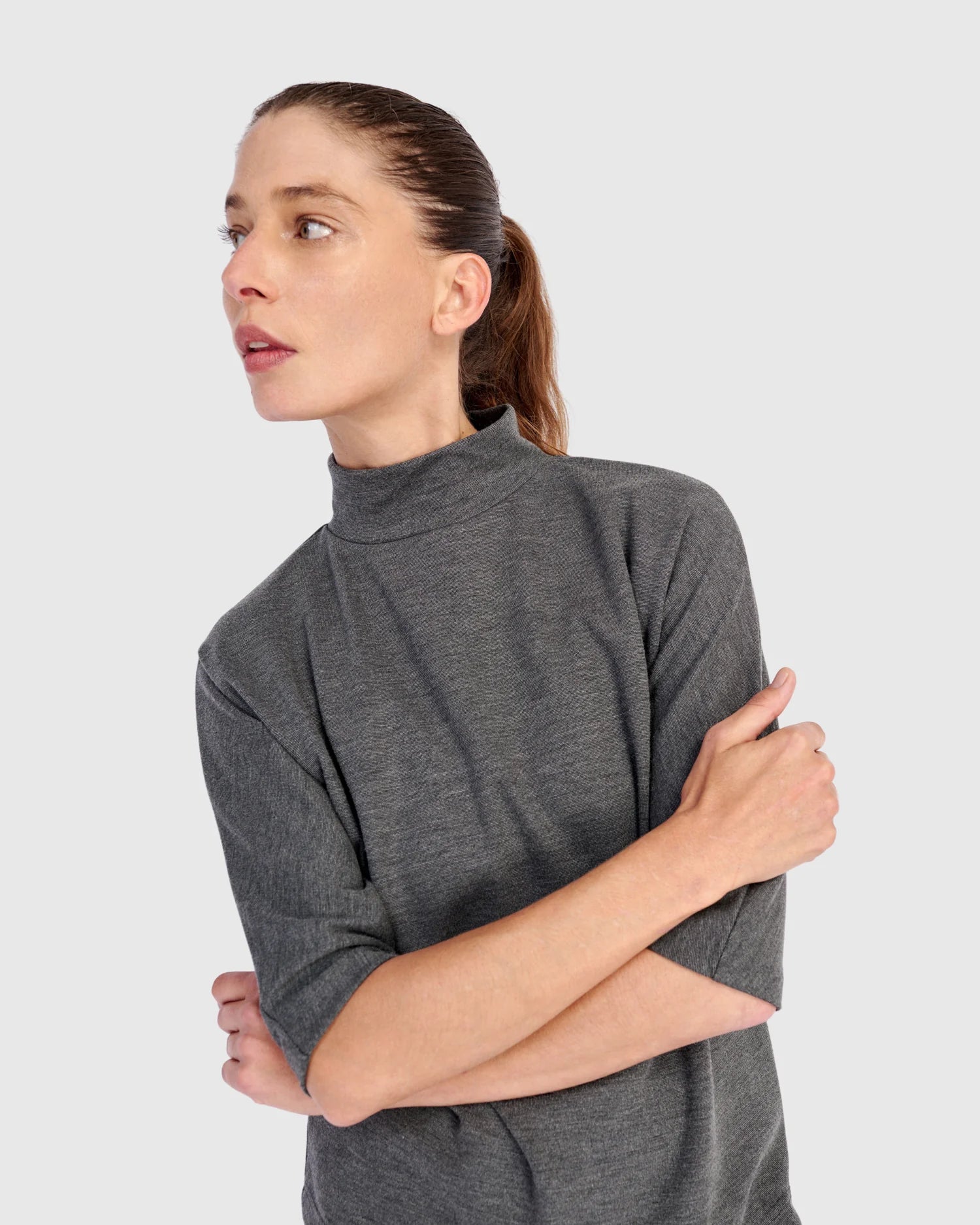 Alembika - Essential Mockneck Grey