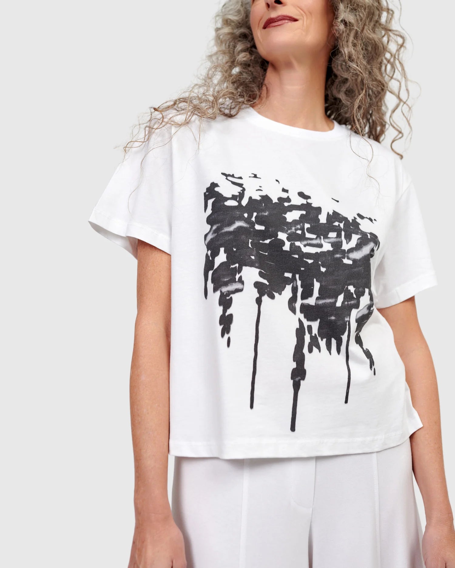 Alembika - Urban Splatter Tee White