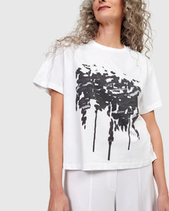 Alembika - Urban Splatter Tee White