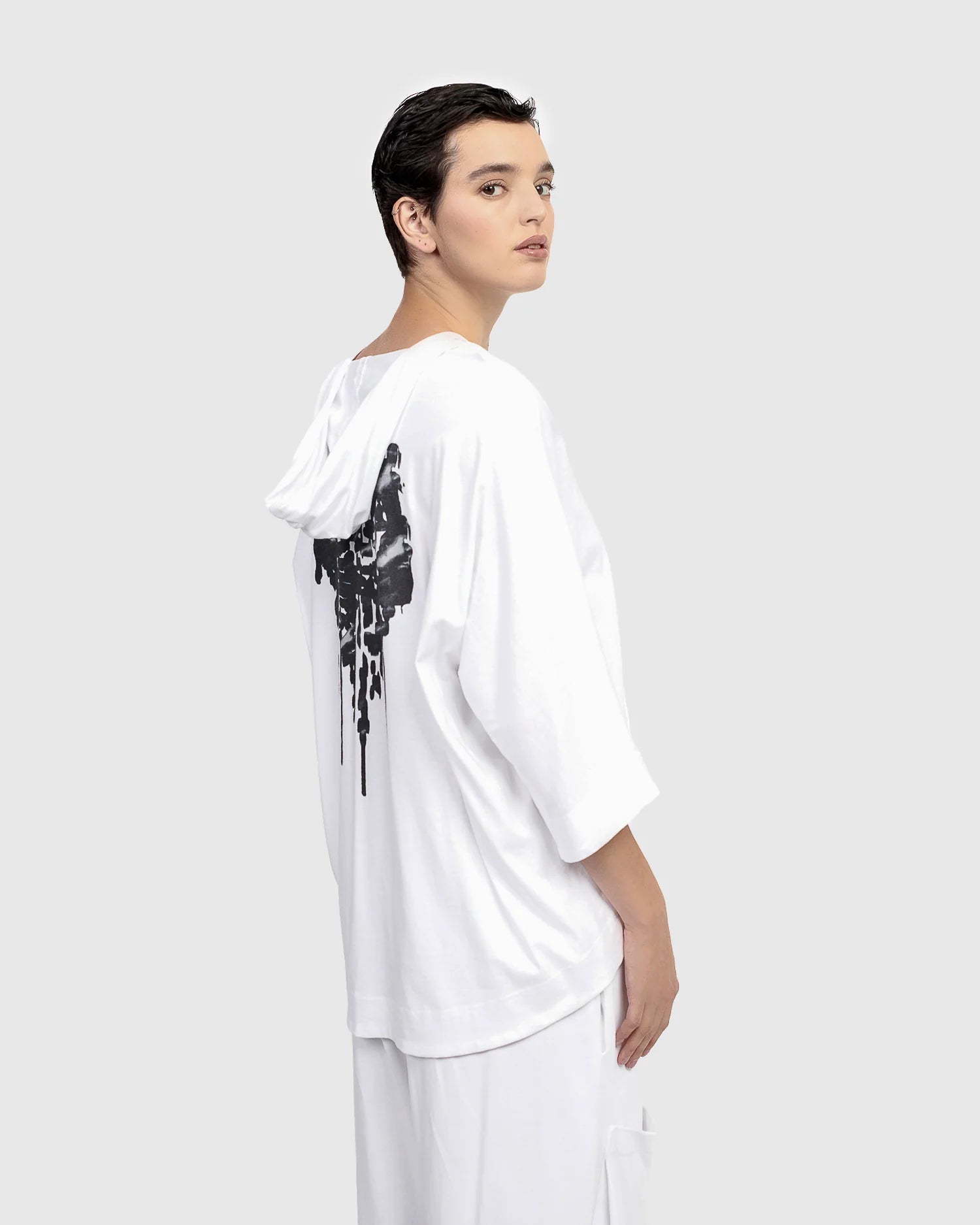 Alembika - Urban Reflex Hoodie White