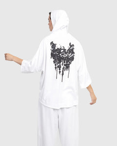 Alembika - Urban Reflex Hoodie White