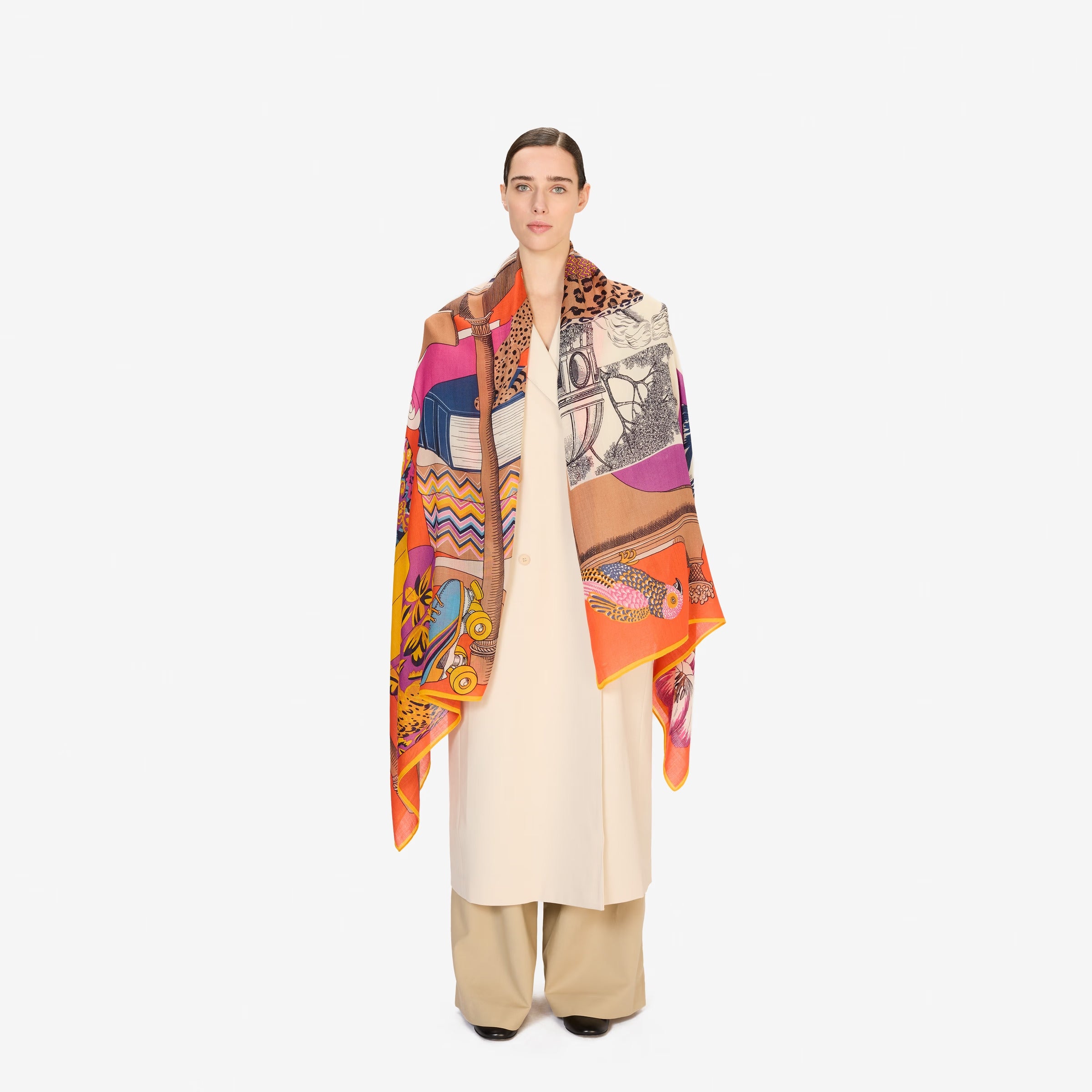 Inoui Editions - Scarf Atelier Orange