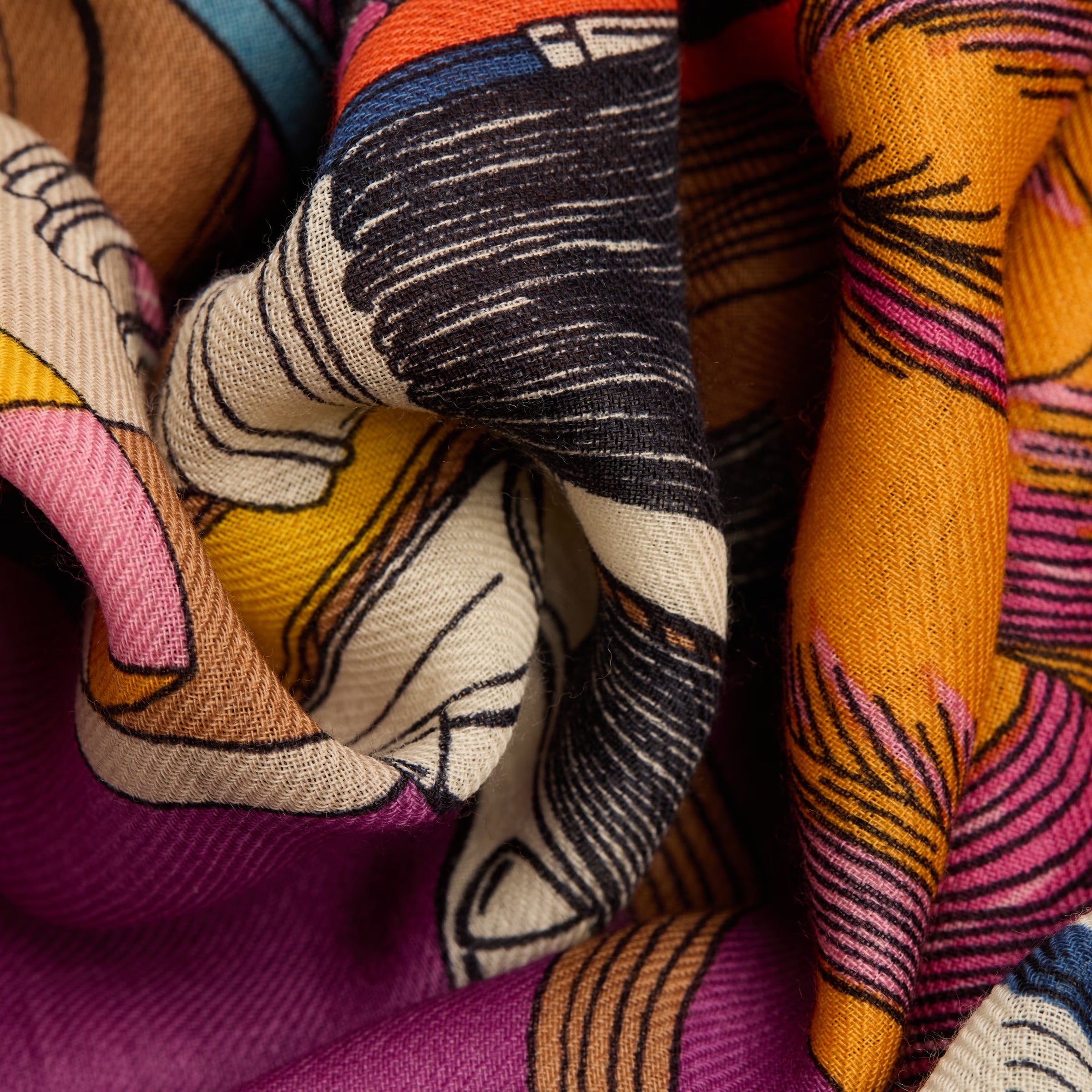 Inoui Editions - Scarf Atelier Orange