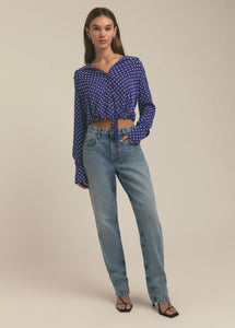 Favorite Daughter - Parker Top Venetian Dot