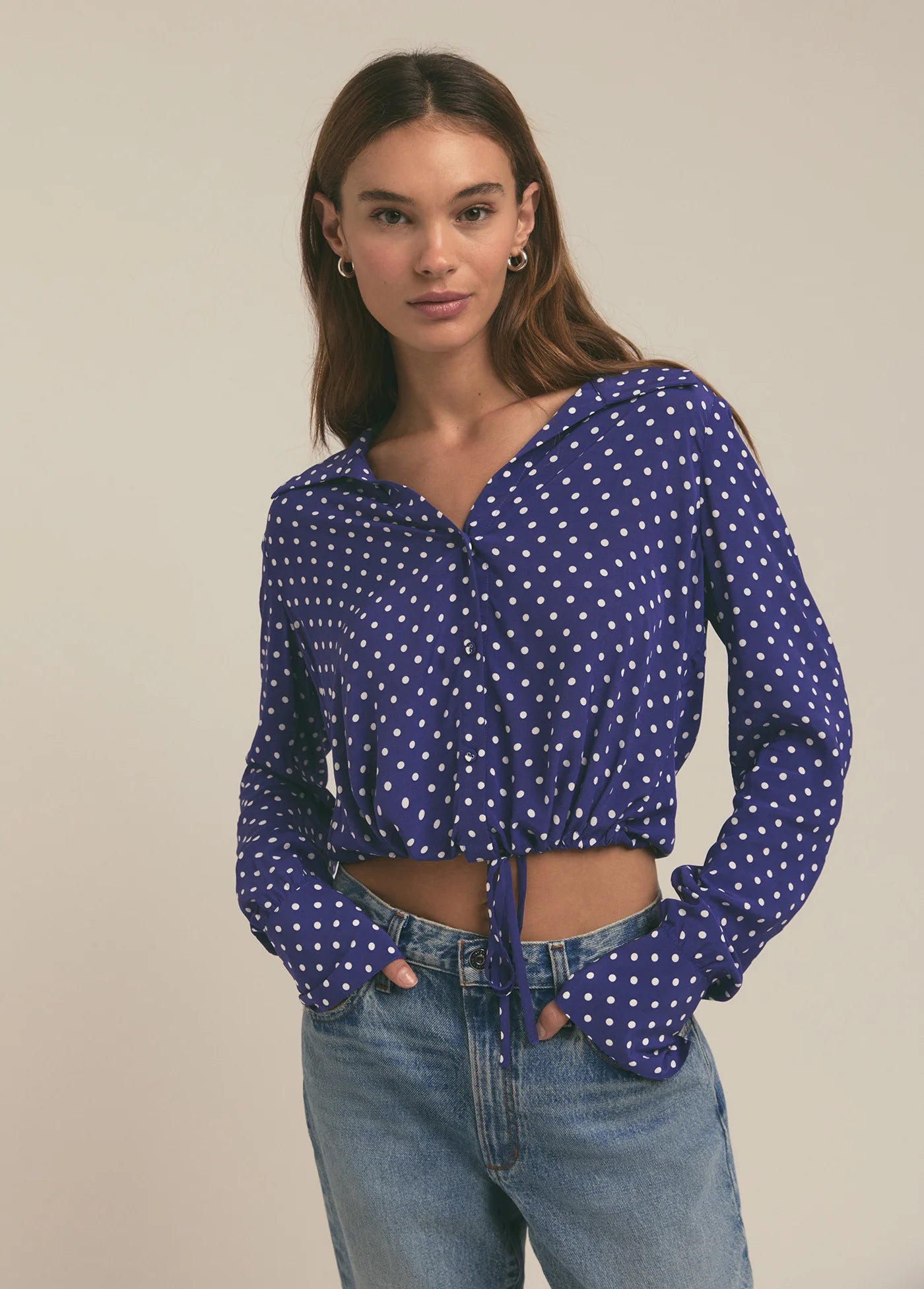 Favorite Daughter - Parker Top Venetian Dot