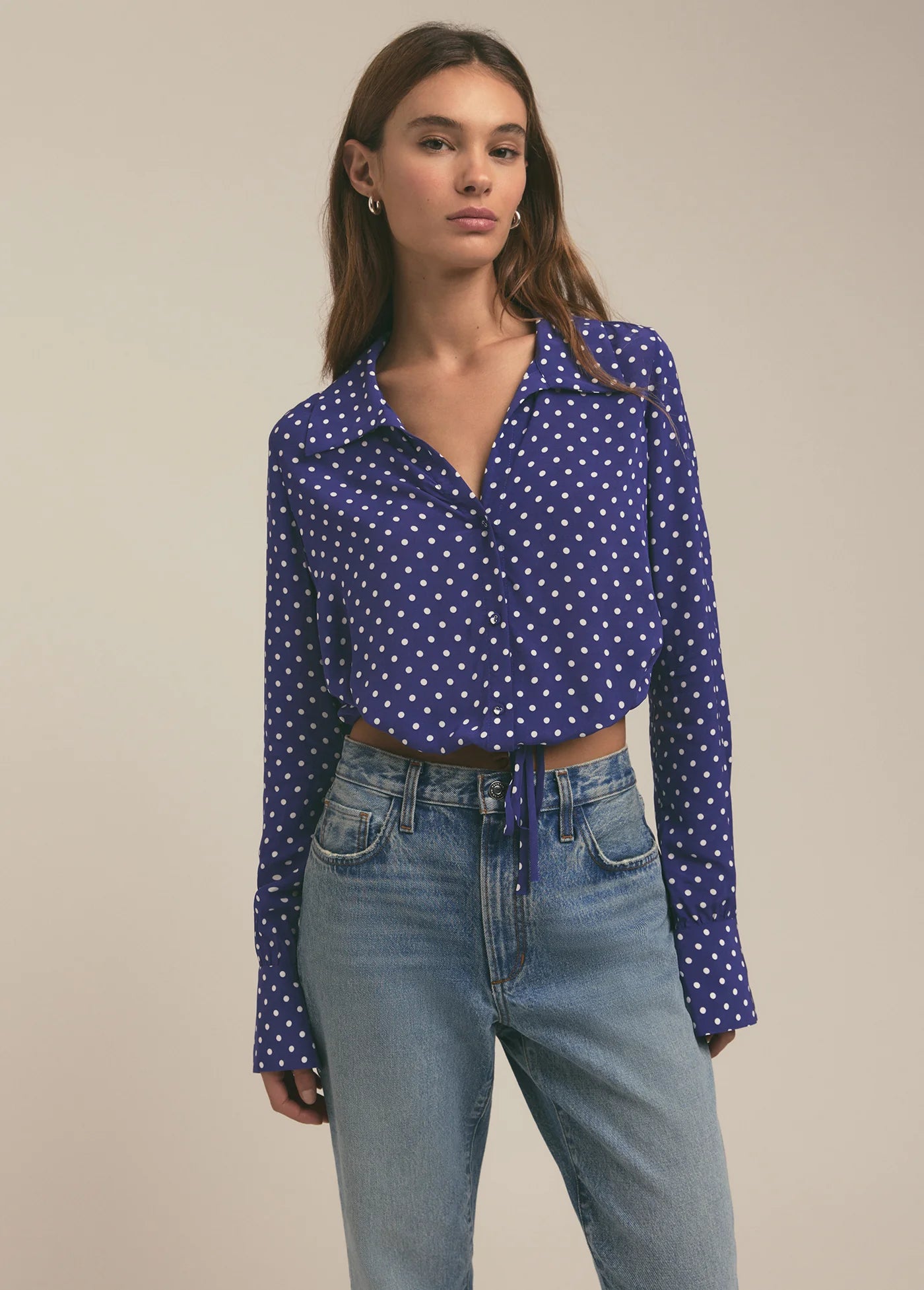 Favorite Daughter - Parker Top Venetian Dot