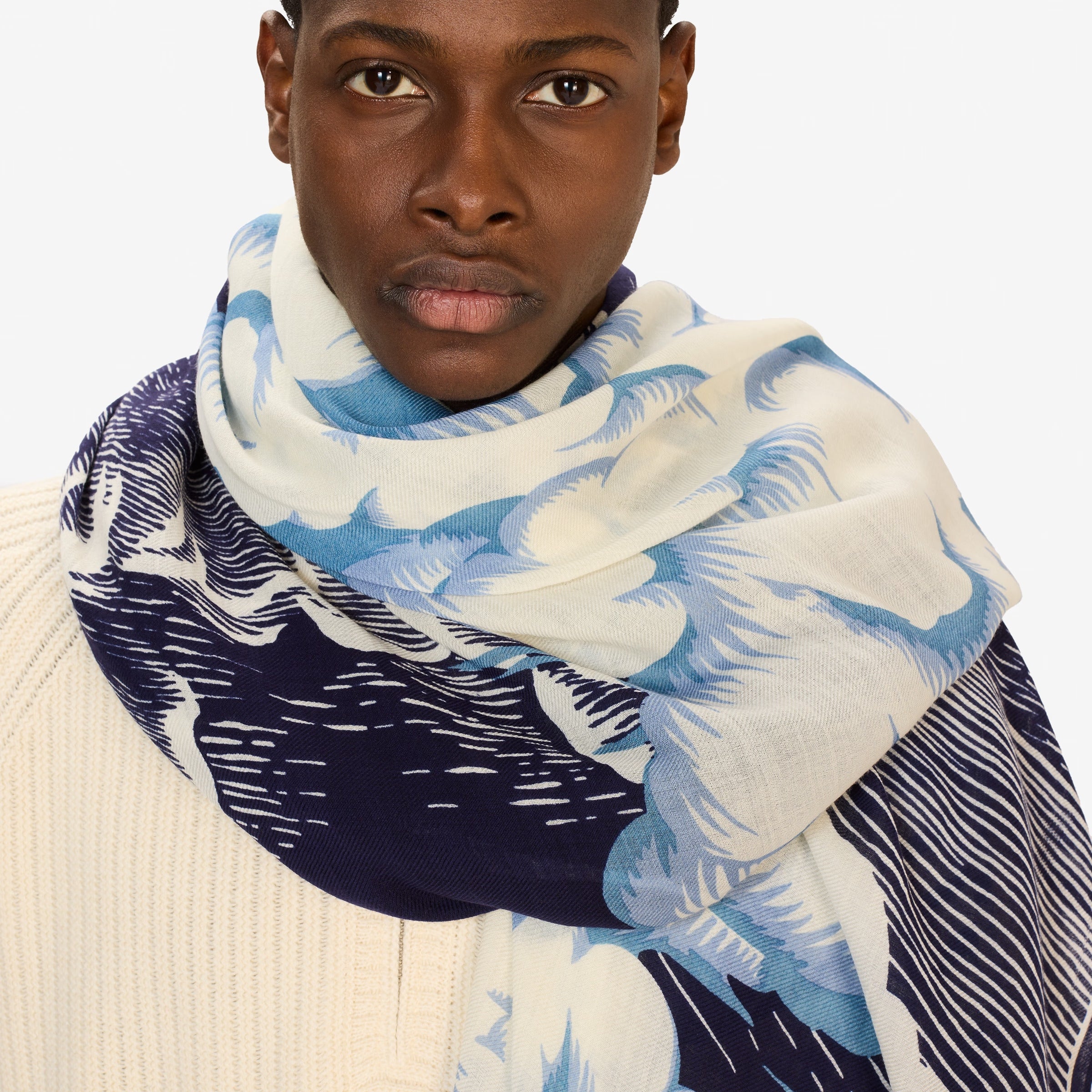 Inoui Editions - Scarf Hiver Bleu