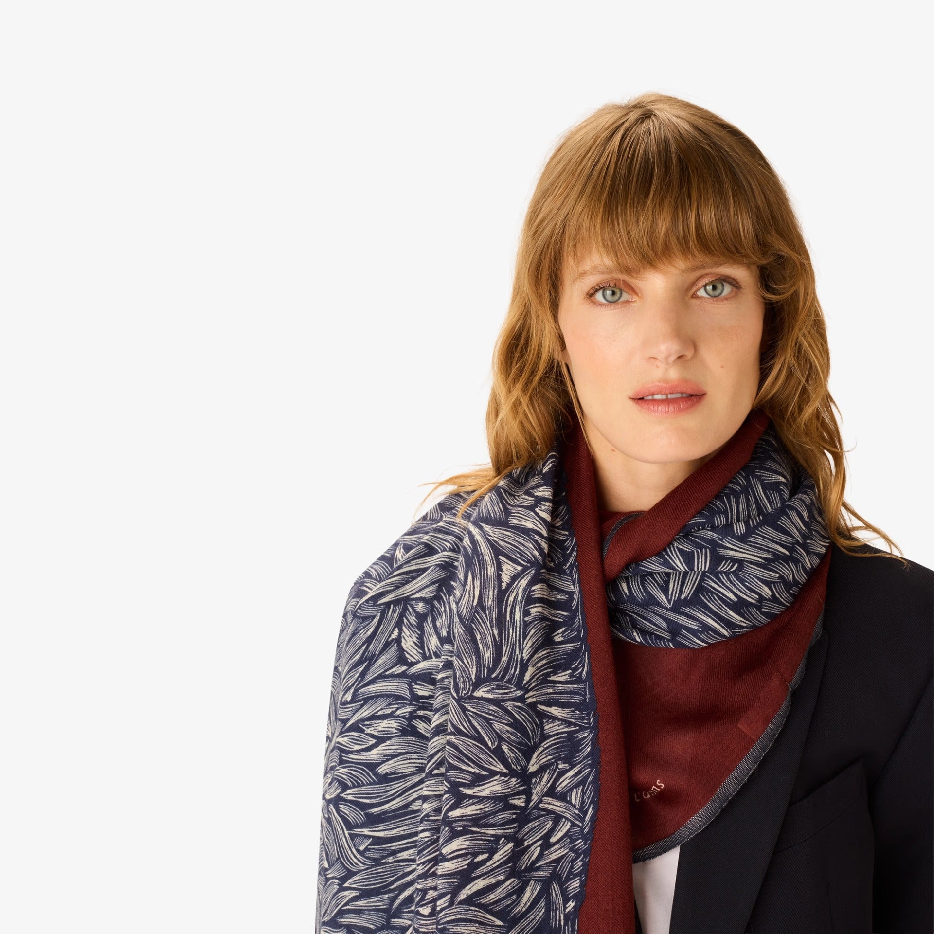 Inoui Editions - Scarf Walter Burgundy
