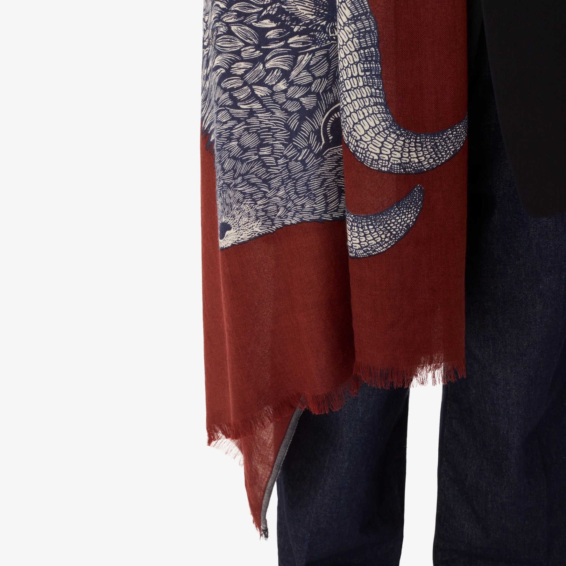 Inoui Editions - Scarf Walter Burgundy