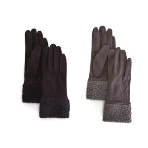 Two's Company - Sherpa Cuff Gloves