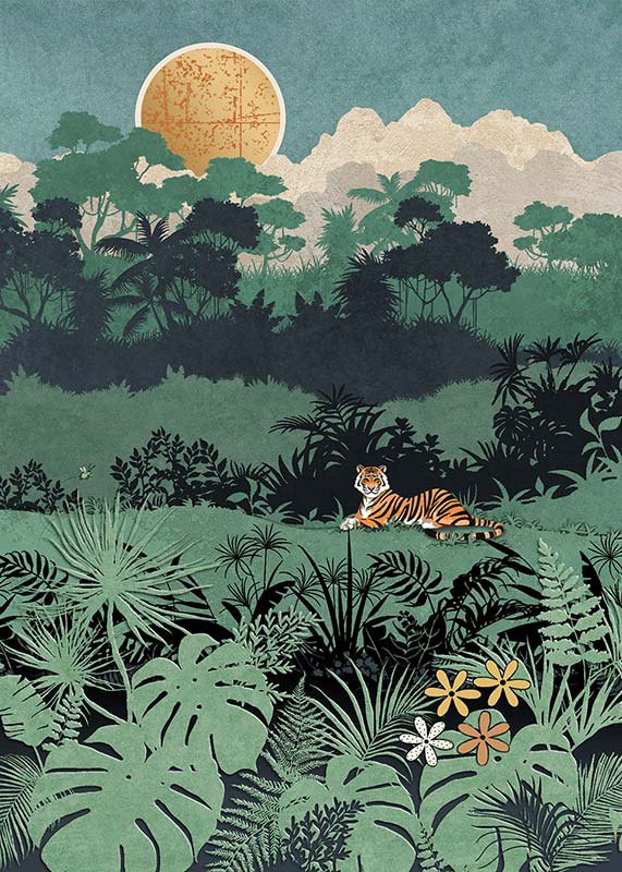 Bug Art - Sun Tiger