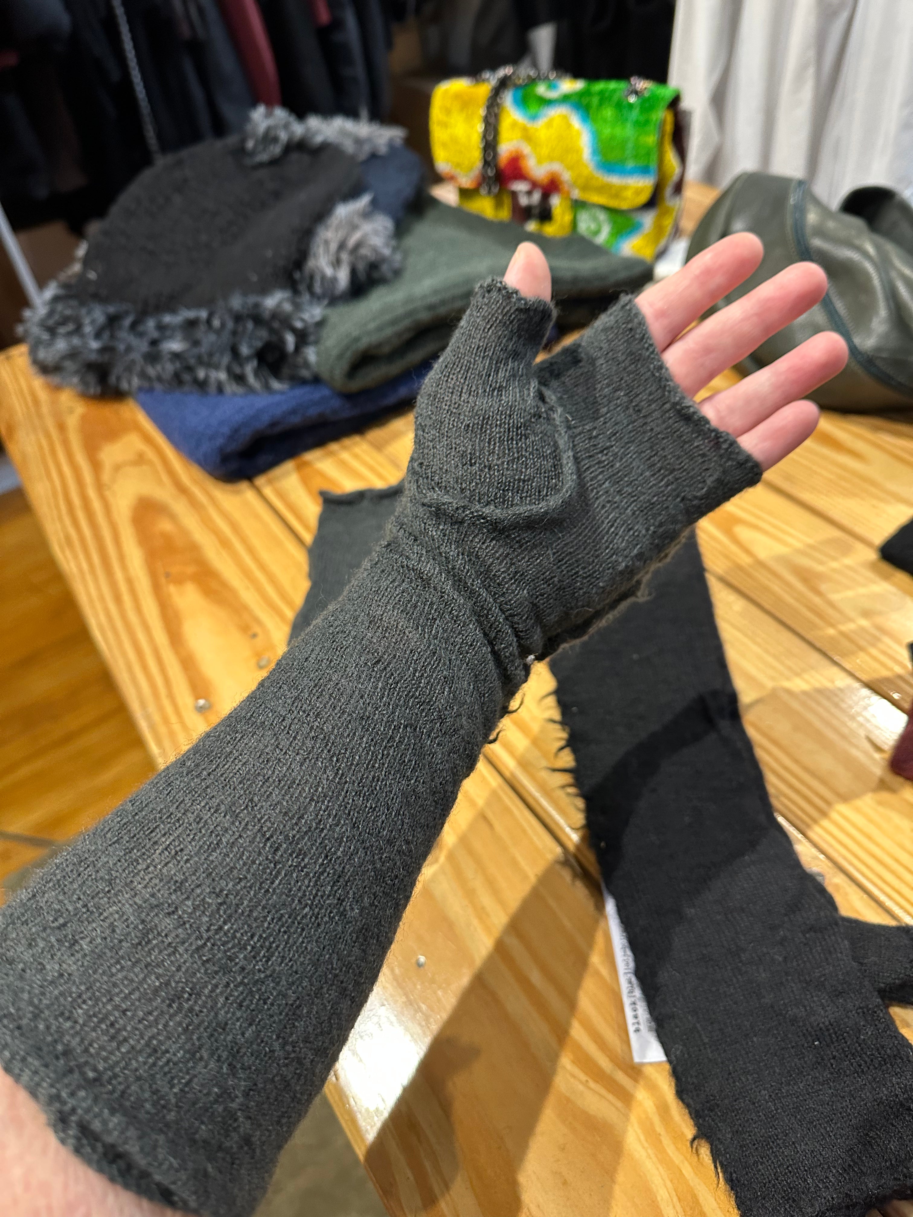 Rundholz Black Label - Long Fingerless Gloves