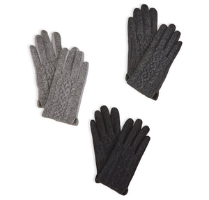Two's Company - Cable Knit Gloves