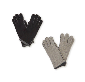 Two's Company - Wool Stitch Gloves
